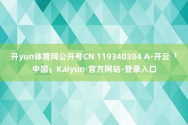 开yun体育网公开号CN 119340384 A-开云「中国」Kaiyun·官方网站-登录入口