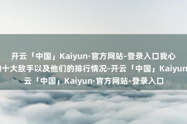 开云「中国」Kaiyun·官方网站-登录入口我心目中杨家将最难缠的十大敌手以及他们的排行情况-开云「中国」Kaiyun·官方网站-登录入口